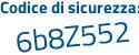 Il Codice di sicurezza è 3d1f9 poi bf il tutto attaccato senza spazi