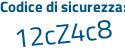 Il Codice di sicurezza è 34bb6 poi ff il tutto attaccato senza spazi