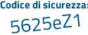 Il Codice di sicurezza è f poi f87abc il tutto attaccato senza spazi