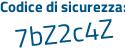 Il Codice di sicurezza è 486a9 continua con 66 il tutto attaccato senza spazi