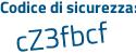Il Codice di sicurezza è f98 continua con b9c2 il tutto attaccato senza spazi