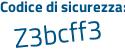 Il Codice di sicurezza è 66d78 poi 59 il tutto attaccato senza spazi