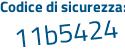Il Codice di sicurezza è 86 poi acfZ5 il tutto attaccato senza spazi