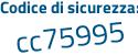Il Codice di sicurezza è 87 poi fe8e1 il tutto attaccato senza spazi