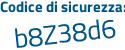 Il Codice di sicurezza è 822ad7c il tutto attaccato senza spazi