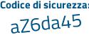 Il Codice di sicurezza è 2b7eZea il tutto attaccato senza spazi