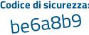 Il Codice di sicurezza è f8f4d continua con 73 il tutto attaccato senza spazi