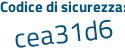 Il Codice di sicurezza è 4d4b poi 2b6 il tutto attaccato senza spazi