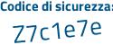 Il Codice di sicurezza è 42d4458 il tutto attaccato senza spazi