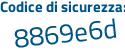Il Codice di sicurezza è 2fa15 poi ab il tutto attaccato senza spazi
