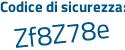 Il Codice di sicurezza è e4b142c il tutto attaccato senza spazi
