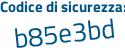 Il Codice di sicurezza è 965 segue 644d il tutto attaccato senza spazi