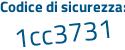 Il Codice di sicurezza è a segue b2713a il tutto attaccato senza spazi