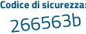 Il Codice di sicurezza è c7 poi fb8f2 il tutto attaccato senza spazi