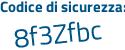Il Codice di sicurezza è d continua con 7976Z5 il tutto attaccato senza spazi