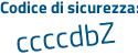 Il Codice di sicurezza è e39e poi a4e il tutto attaccato senza spazi