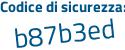 Il Codice di sicurezza è 1ca3 segue 173 il tutto attaccato senza spazi