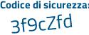 Il Codice di sicurezza è 228 poi 1a3f il tutto attaccato senza spazi