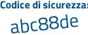 Il Codice di sicurezza è 1fZ88 poi 82 il tutto attaccato senza spazi
