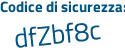 Il Codice di sicurezza è 3b continua con 86a31 il tutto attaccato senza spazi