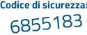 Il Codice di sicurezza è 926 segue 8822 il tutto attaccato senza spazi