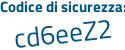 Il Codice di sicurezza è Za segue 7d1c5 il tutto attaccato senza spazi