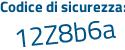 Il Codice di sicurezza è 8 segue b4e399 il tutto attaccato senza spazi