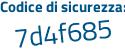 Il Codice di sicurezza è d6334c2 il tutto attaccato senza spazi