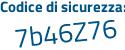 Il Codice di sicurezza è 59aZd94 il tutto attaccato senza spazi