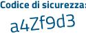 Il Codice di sicurezza è a88 poi 932c il tutto attaccato senza spazi