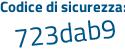 Il Codice di sicurezza è 4ec88c9 il tutto attaccato senza spazi