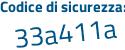Il Codice di sicurezza è 7d2962a il tutto attaccato senza spazi