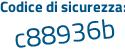 Il Codice di sicurezza è ZZ poi 7d865 il tutto attaccato senza spazi