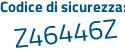 Il Codice di sicurezza è 1 poi 3c39Zc il tutto attaccato senza spazi