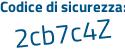 Il Codice di sicurezza è 6c6 poi ec22 il tutto attaccato senza spazi