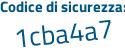 Il Codice di sicurezza è 2aa5e78 il tutto attaccato senza spazi