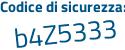 Il Codice di sicurezza è 2121 continua con 33c il tutto attaccato senza spazi