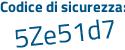 Il Codice di sicurezza è acf segue 3Z11 il tutto attaccato senza spazi