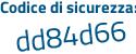 Il Codice di sicurezza è aa64 continua con c37 il tutto attaccato senza spazi
