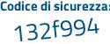 Il Codice di sicurezza è f continua con 3Z2954 il tutto attaccato senza spazi