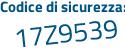 Il Codice di sicurezza è a6b8a53 il tutto attaccato senza spazi