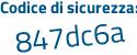 Il Codice di sicurezza è 2e5e95d il tutto attaccato senza spazi