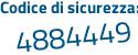 Il Codice di sicurezza è 3 continua con 15b77f il tutto attaccato senza spazi