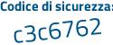 Il Codice di sicurezza è e poi 7dc95a il tutto attaccato senza spazi