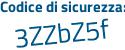 Il Codice di sicurezza è 3ad2 continua con 4a8 il tutto attaccato senza spazi