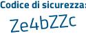 Il Codice di sicurezza è f5 poi ad527 il tutto attaccato senza spazi