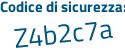 Il Codice di sicurezza è 43d segue bba6 il tutto attaccato senza spazi