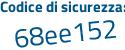 Il Codice di sicurezza è 2 continua con 196b68 il tutto attaccato senza spazi