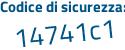 Il Codice di sicurezza è 51b3a8e il tutto attaccato senza spazi