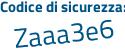 Il Codice di sicurezza è 1967a94 il tutto attaccato senza spazi